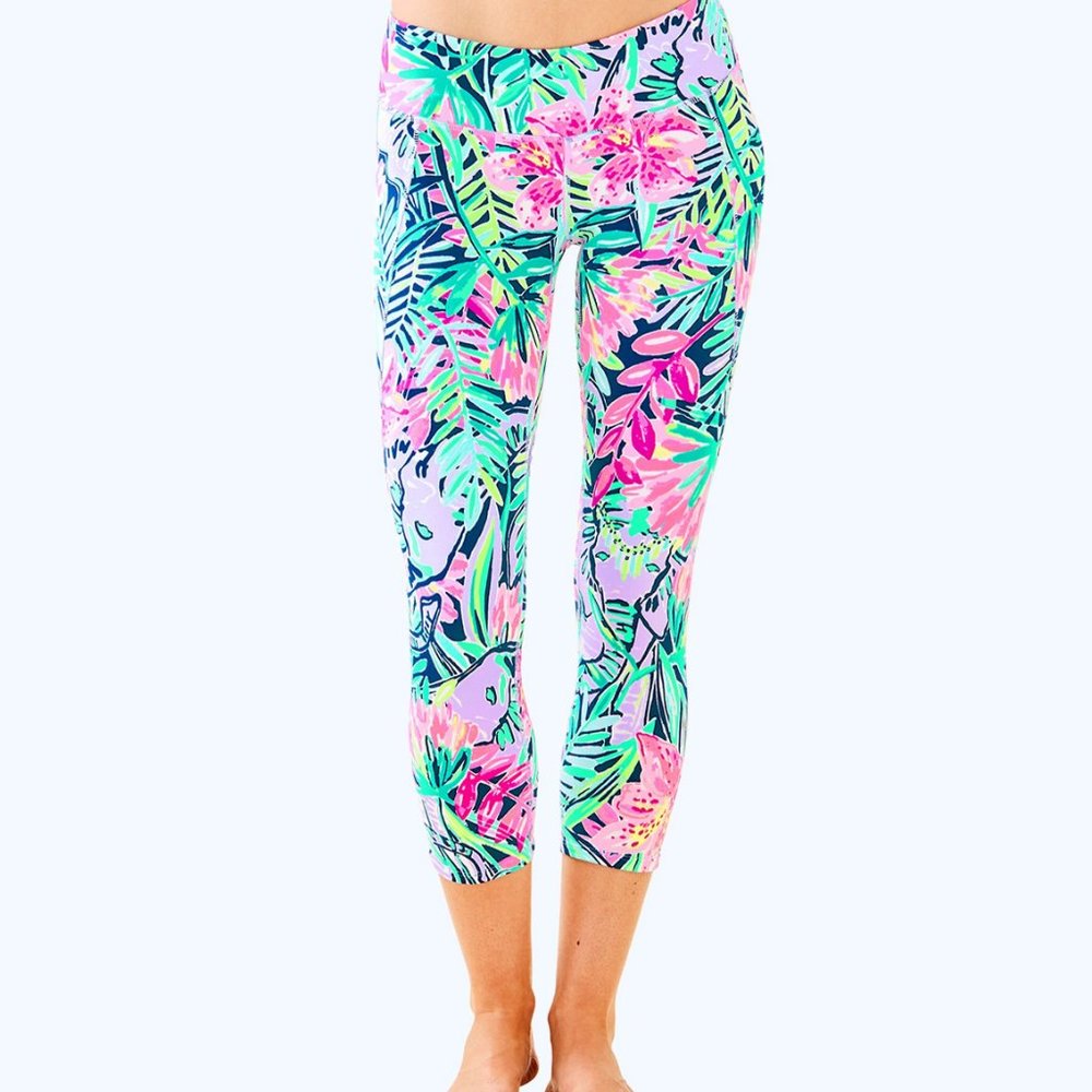 NWOT Lilly Pulitzer Anika Crop Leggings